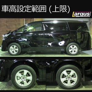 LARGUS SPEC S COILOVER KIT FOR TOYOTA VELLFIRE GGH35W 4WD 01011209100-QQ-147
