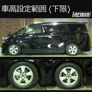 LARGUS SPEC S COILOVER KIT FOR TOYOTA VELLFIRE GGH35W 4WD 01011209100-QQ-147