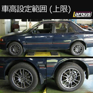 LARGUS SPEC S COILOVER KIT FOR MAZDA FAMILIA BG8R 4WD 01011210014-QQ-1207