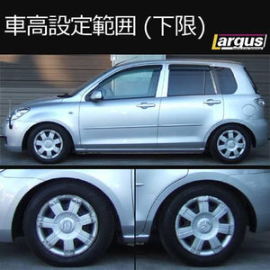 LARGUS SPEC S COILOVER KIT FOR MAZDA DEMIO DY3W 2WD 01011210016-QQ-1194