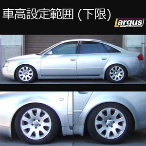 LARGUS SPEC S IMPORT COILOVER KIT FOR AUDI A6 QUATTRO 4BB## 2WD 4WD 01011222001-QQ-1323