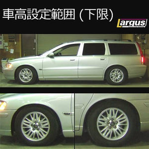 LARGUS SPEC S IMPORT COILOVER KIT FOR VOLVO V70 SB5244W 2WD 01011241001-QQ-1339
