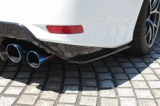 LEMS DRY CARBON REAR UNDER SPLITTER LEFT AND RIGHT SET CLEAR PAINT FOR LEXUS GSF L639-2