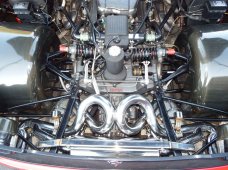 KREISSIEG F1 SOUND VALVETRONIC EXHAUST SYSTEM STAINLESS STEEL FLOATING CURL TAIL SANDBLASTED KSG LOGO MARK FOR FERRARI F50 F50-01-STAINLESS