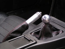 ZOOM ENGINEERING EUNOS NA ROASTER MANUAL CAR SHIFT BOOTS SYNTHETIC LEATHER BLACK COLOR YELLOW STITCH FOR MAZDA MX-5 MIATA 8493