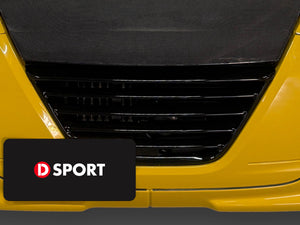 D-SPORT FRONT GRILLE BLACK PAINTED FOR DAIHATSU COPEN L880K 53141-A081-BK-KX