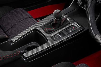 MUGEN CFRP CTR CONSOLE PANEL FOR HONDA CIVIC TYPE R FL5 83430-XNRC-K0S0
