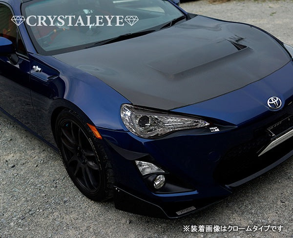 CRYSTAL EYE LED LIGHT BAR HEADLIGHT V3 FOR HALOGEN VEHICLES WITH FLOWING TURN SIGNALS BLACK (BK) FOR TOYOTA 86 SUBARU BRZ WITH HALOGEN HEADLIGHTS J164-BK