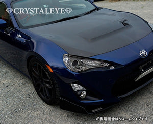 CRYSTAL EYE LED LIGHT BAR HEADLIGHT V3 FOR HALOGEN VEHICLES WITH FLOWING TURN SIGNALS BLACK (BK) FOR TOYOTA 86 SUBARU BRZ WITH HALOGEN HEADLIGHTS J164-BK