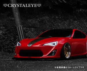 CRYSTAL EYE LED LIGHT BAR HEADLIGHT V3 FOR HALOGEN VEHICLES WITH FLOWING TURN SIGNALS, BLACK FOR TOYOTA 86 HALOGEN CAR SUBARU BRZ HALOGEN CAR J164