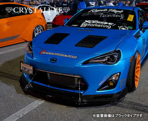 CRYSTAL EYE LED LIGHT BAR HEADLIGHT V3 FOR HALOGEN VEHICLES WITH FLOWING TURN SIGNALS, BLACK FOR TOYOTA 86 HALOGEN CAR SUBARU BRZ HALOGEN CAR J164