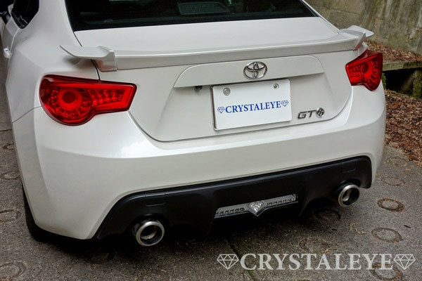 CRYSTAL EYE FIBER LED REAR FOG LAMP CLEAR TYPE FOR TOYOTA 86 SUBARU BRZ J001CR