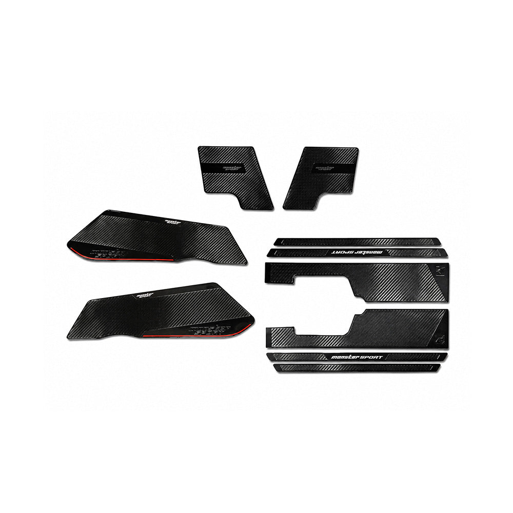 MONSTER SPORT INTERIOR PROTECTOR 3-PIECE SET FOR SUZUKI SWIFT SPORT ZC33S 898530-7600M