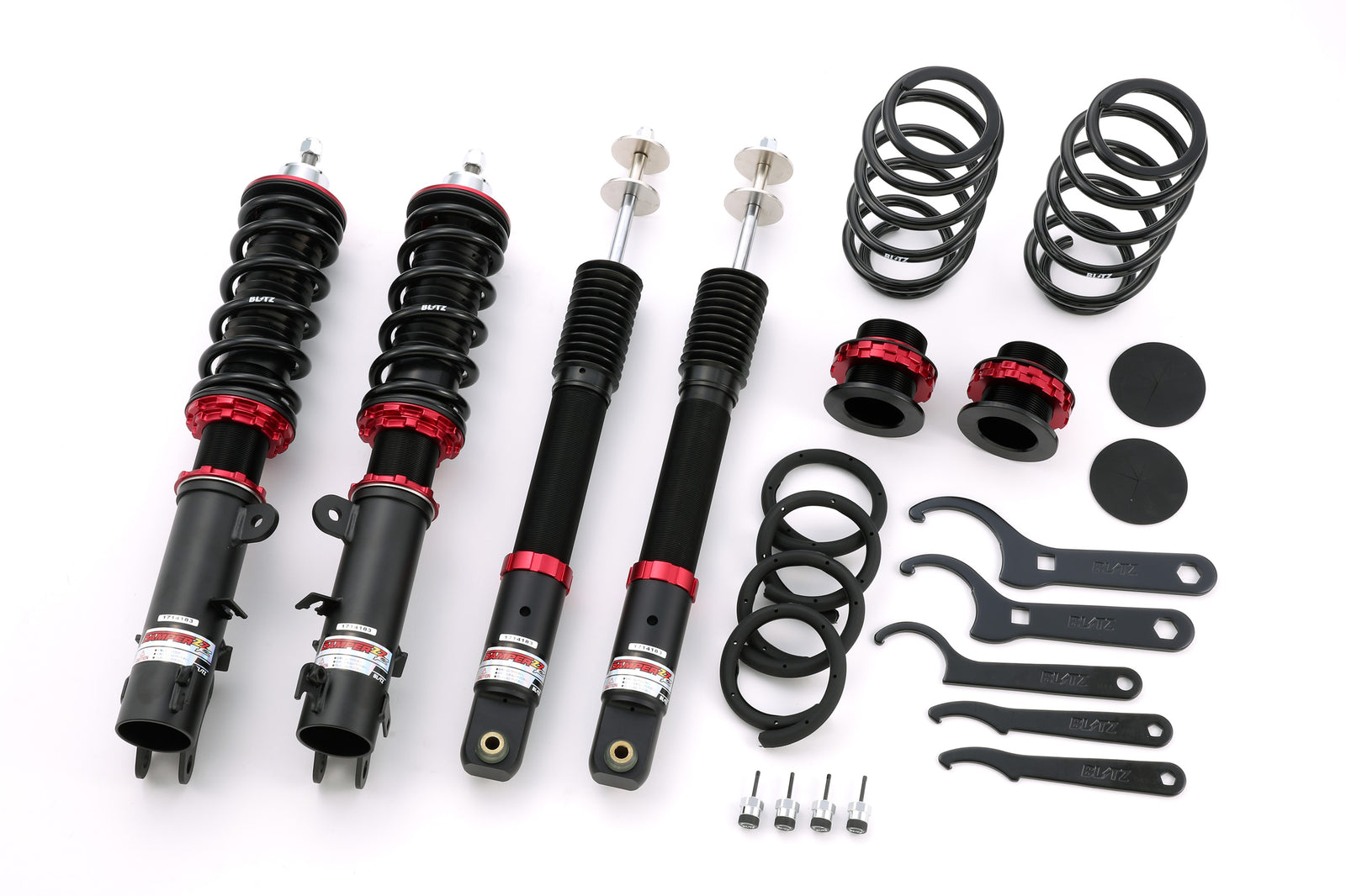 BLITZ ZZ-R COILOVER SUSPENSION SET FOR HONDA N-BOX+ JF2 S07A (TURBO NA) 92630