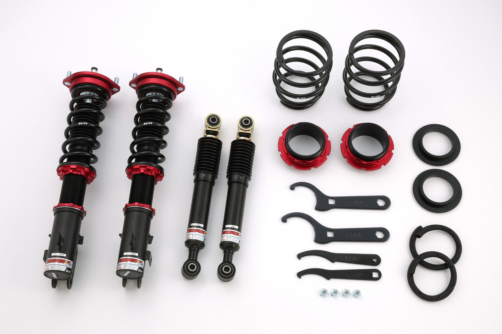 BLITZ ZZ-R COILOVER SUSPENSION SET FOR MITSUBISHI EK SPACE CUSTOM B11A 3B20 (TURBO NA) 92313