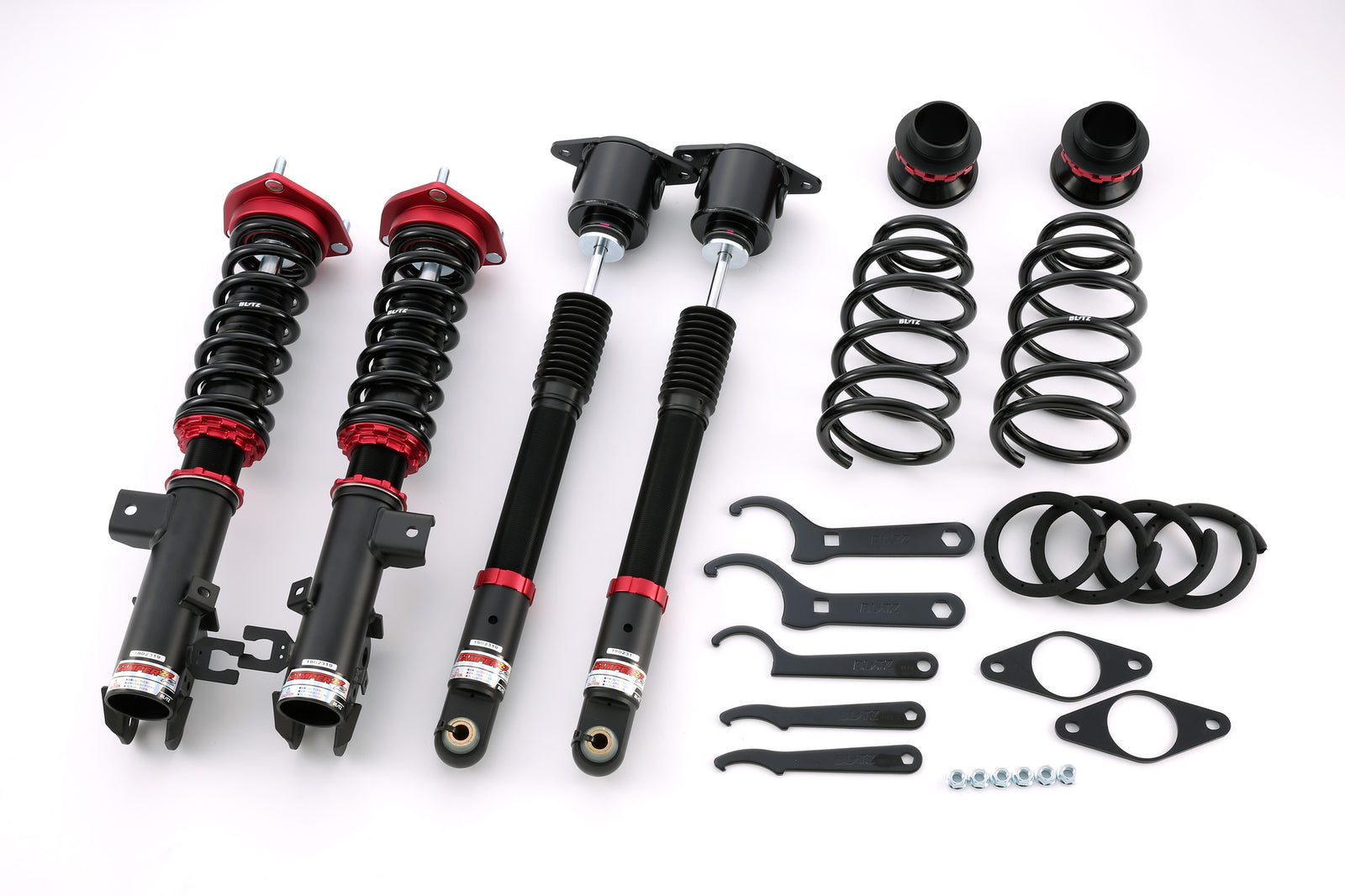 BLITZ ZZ-R COILOVER SUSPENSION SET FOR MAZDA MAZDA6 WAGON GJEFW PE-VPR 92316
