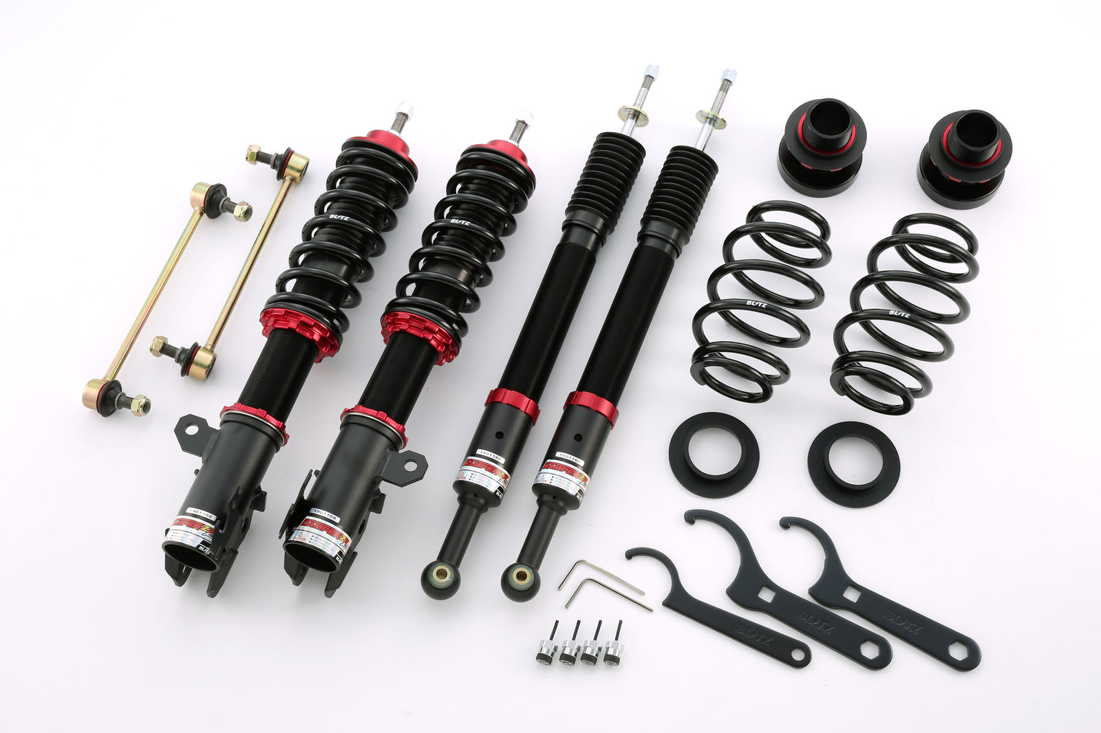 BLITZ ZZ-R COILOVER SUSPENSION SET FOR TOYOTA COROLLA FIELDER HYBRID NKE165G 1NZ-1LM 92475