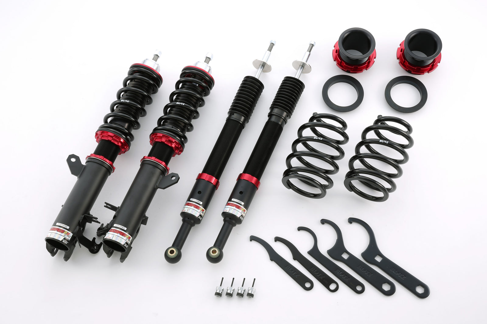 BLITZ ZZ-R COILOVER SUSPENSION SET FOR HONDA FIT SHUTTLE HYBRID GP2 LDA-MF6 92477