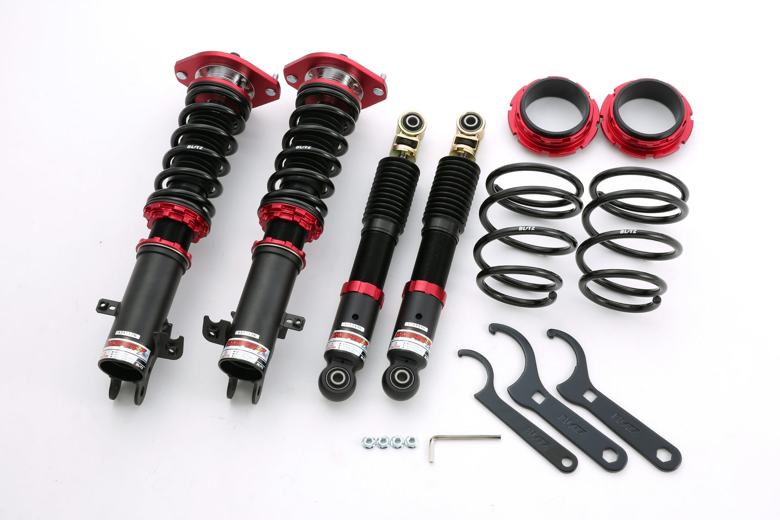 BLITZ ZZ-R COILOVER SUSPENSION SET FOR NISSAN LUX ML21S K6A (TURBO NA) 92491
