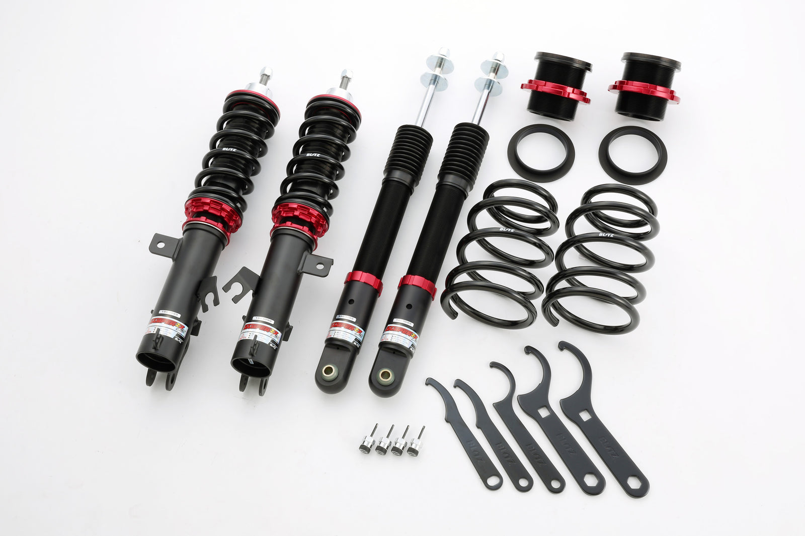 BLITZ ZZ-R COILOVER SUSPENSION SET FOR NISSAN NOTE NISMO E12 HR12DDR 92528