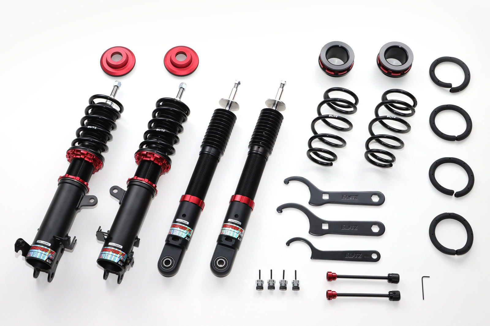 BLITZ ZZ-R COILOVER SUSPENSION SET FOR MAZDA FLARE WAGON TOUGH STYLE MM53S R06A (TURBO NA) 92503