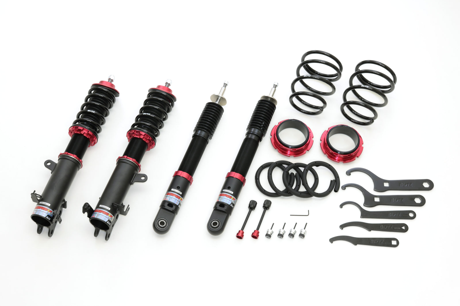 BLITZ ZZ-R COILOVER SUSPENSION SET FOR MAZDA FLARE WAGON TOUGH STYLE MM53S R06A (TURBO NA) 92529