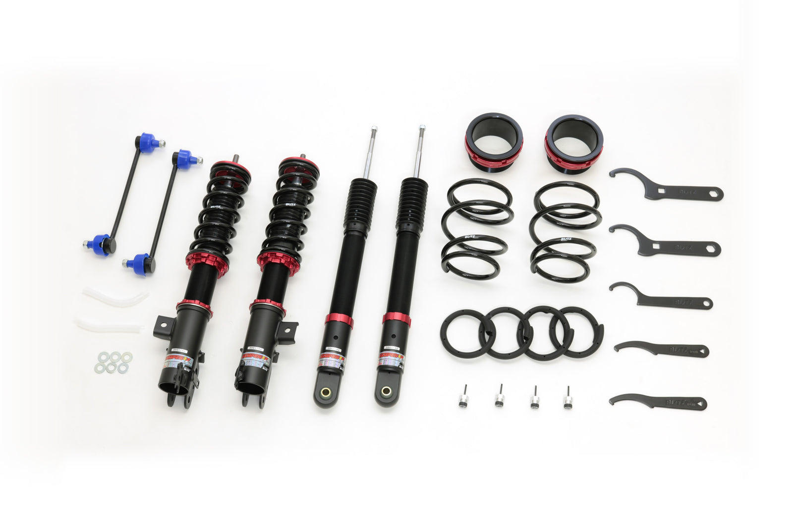 BLITZ ZZ-R COILOVER SUSPENSION SET FOR SUBARU CHIFFON LA660F KF(TURBO NA) 92538