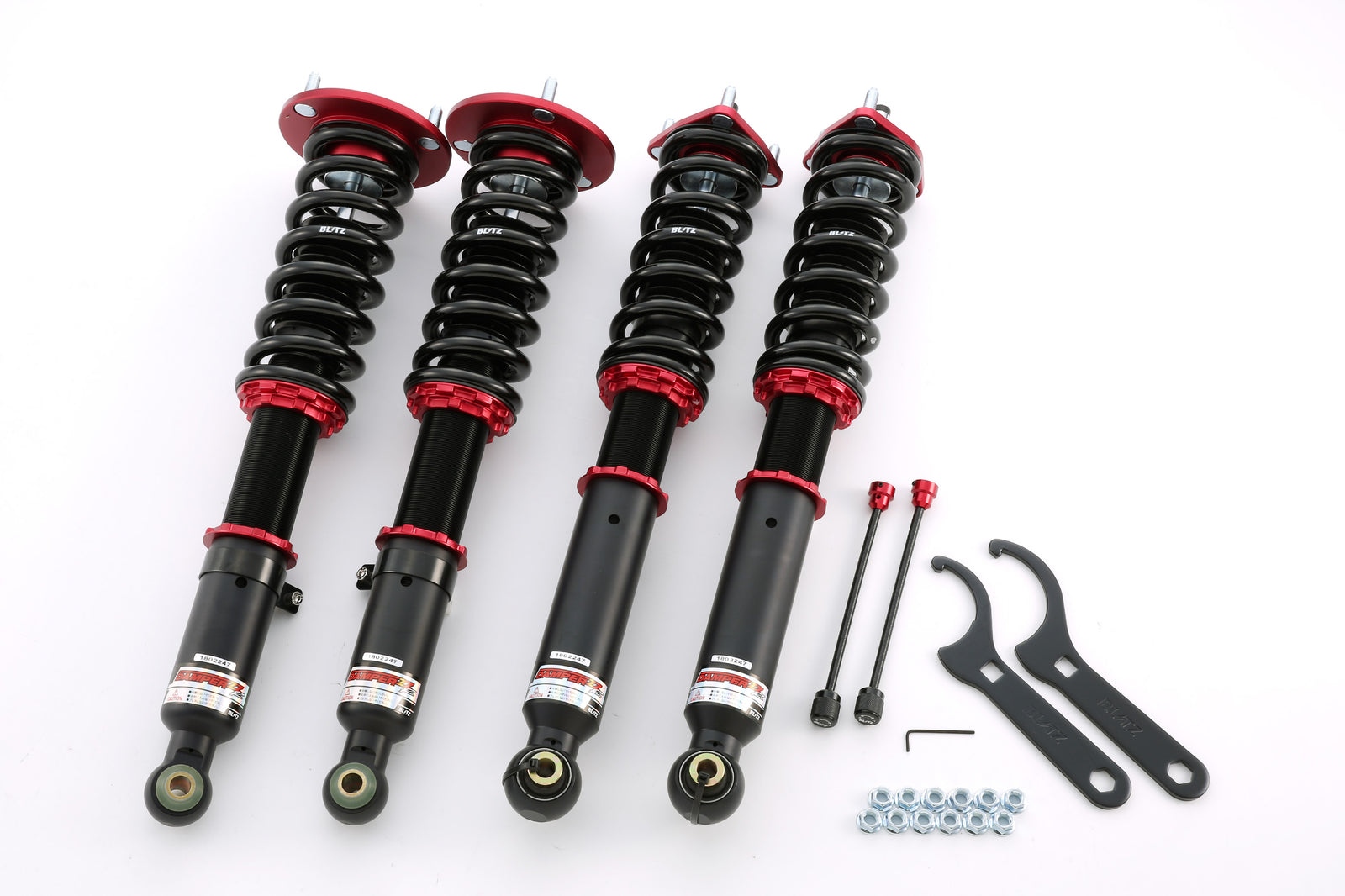 BLITZ ZZ-R COILOVER SUSPENSION SET FOR TOYOTA MARK X GR SPORT GRX130 GRX133 4GR-FSE 2GR-FSE 92785