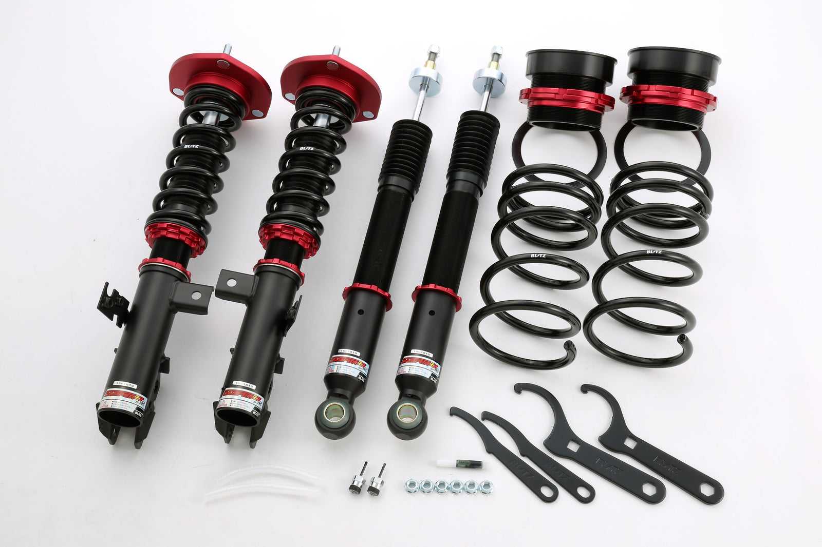 BLITZ ZZ-R COILOVER SUSPENSION SET FOR TOYOTA NOAH ZRR70G ZRR70W 3ZR-FE 3ZR-FAE 92794