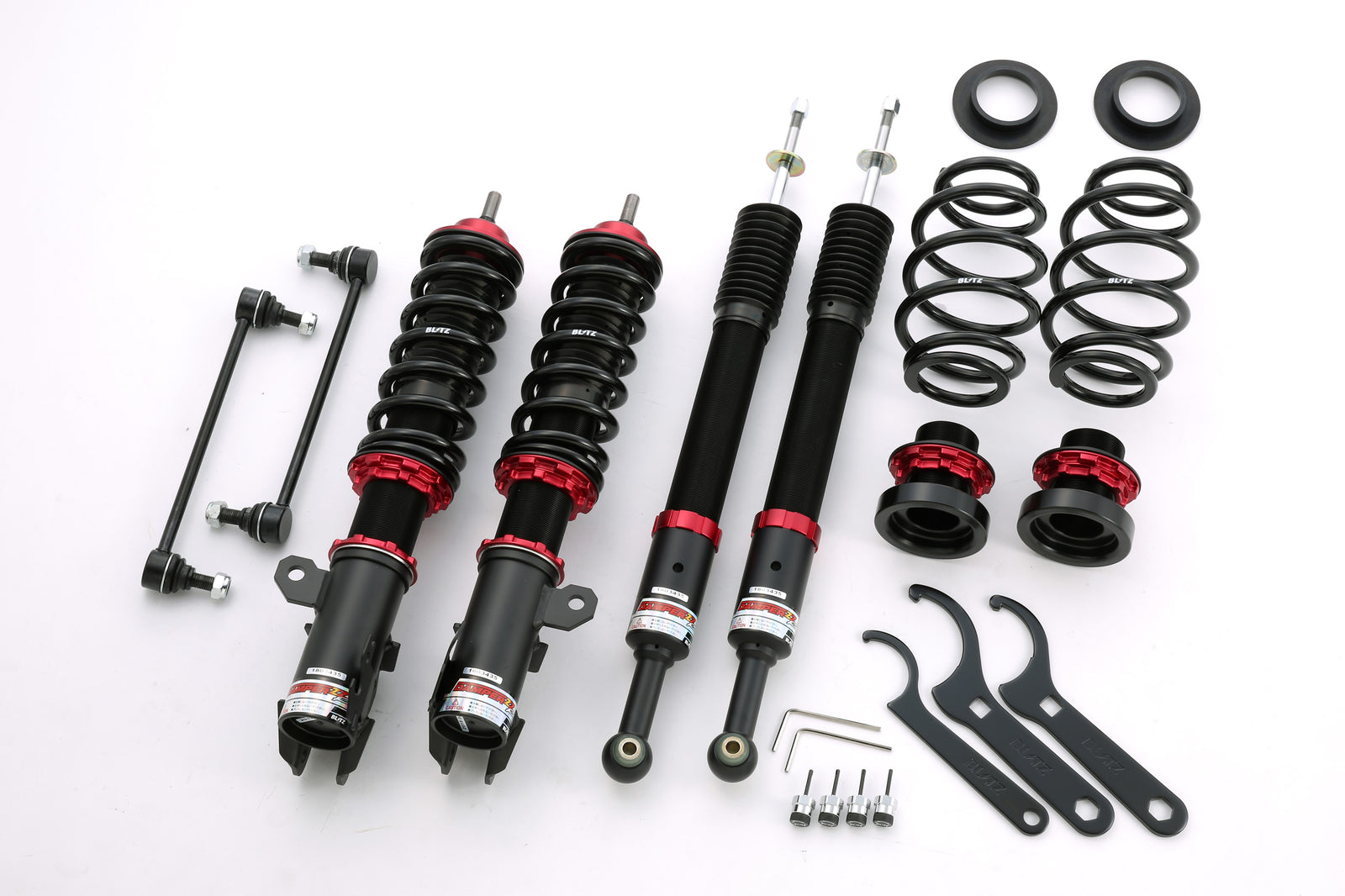 BLITZ ZZ-R COILOVER SUSPENSION SET FOR TOYOTA RACTIS SCP100 NCP100 2SZ-FE 1NZ-FE 92798