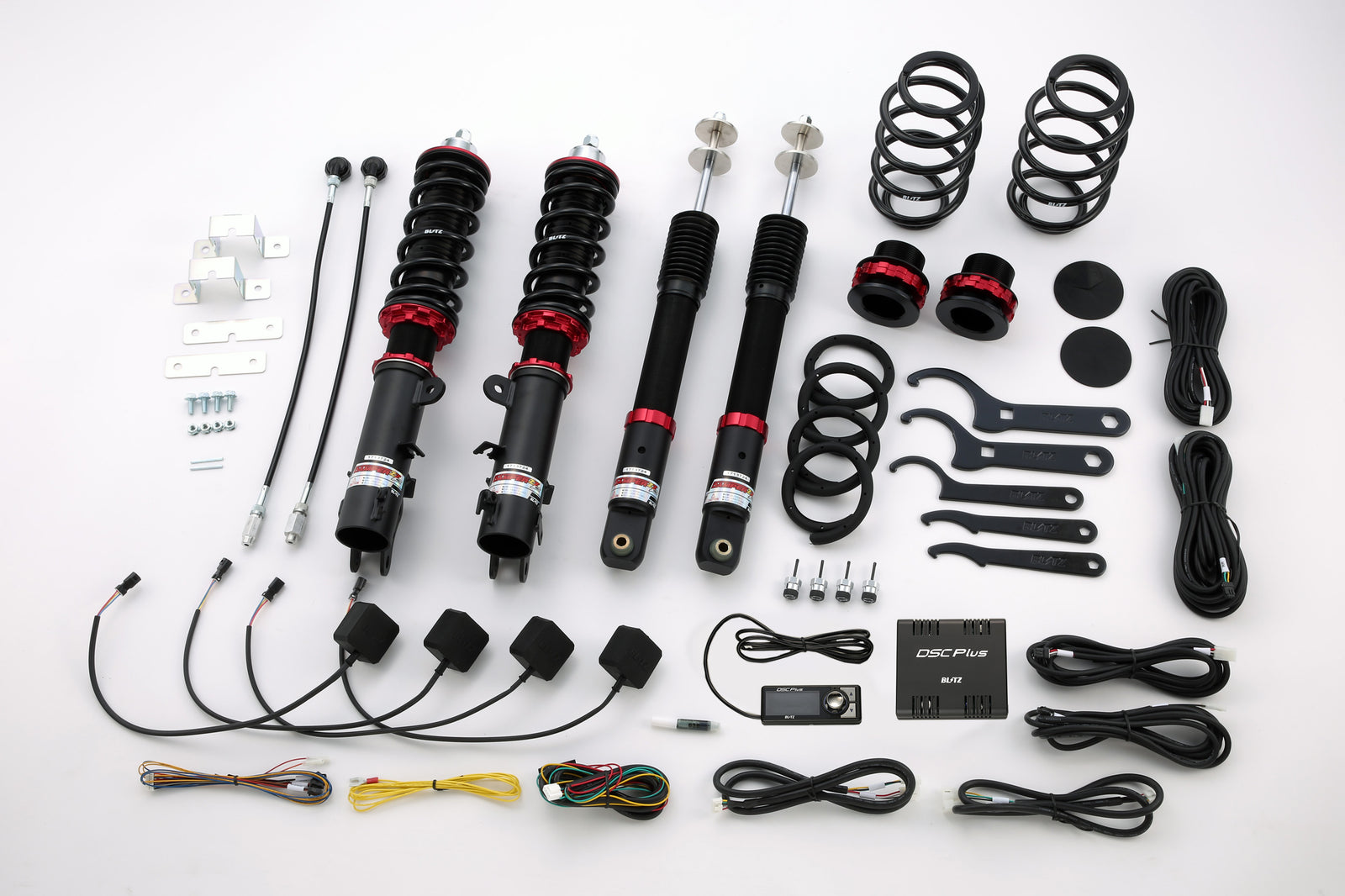 BLITZ ZZ-R DSC PLUS COILOVER SUSPENSION SET FOR HONDA N-WGN JH2 S07A (TURBO NA) 98312