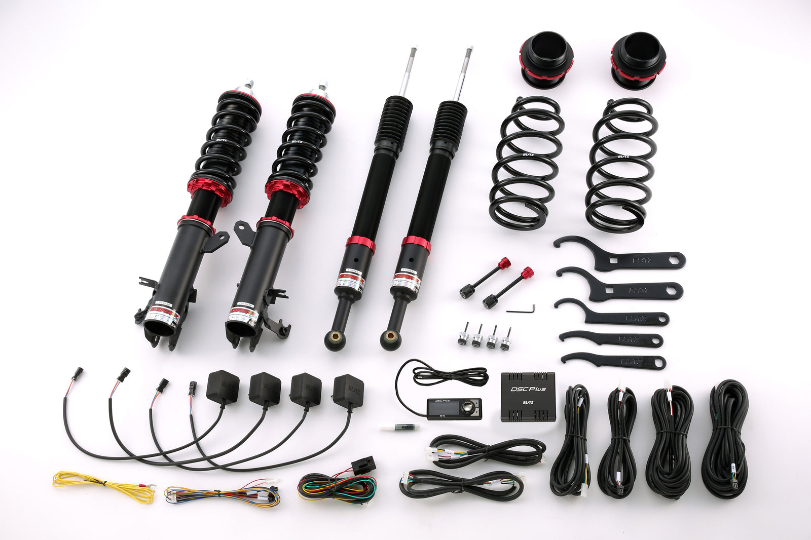 BLITZ ZZ-R DSC PLUS COILOVER SUSPENSION SET FOR HONDA FIT GK4 L13B 98317