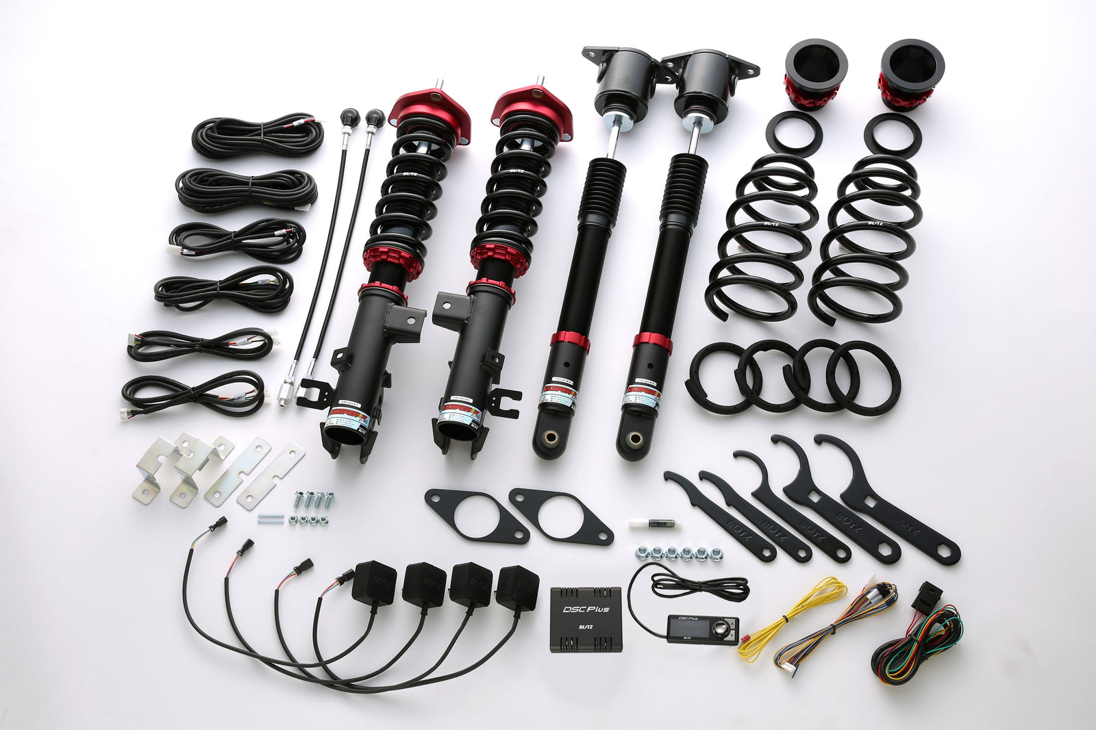 BLITZ ZZ-R DSC PLUS COILOVER SUSPENSION SET FOR MAZDA AXELA SPORTS BM5FS BMEFS P5-VPS PE-VPR 98319