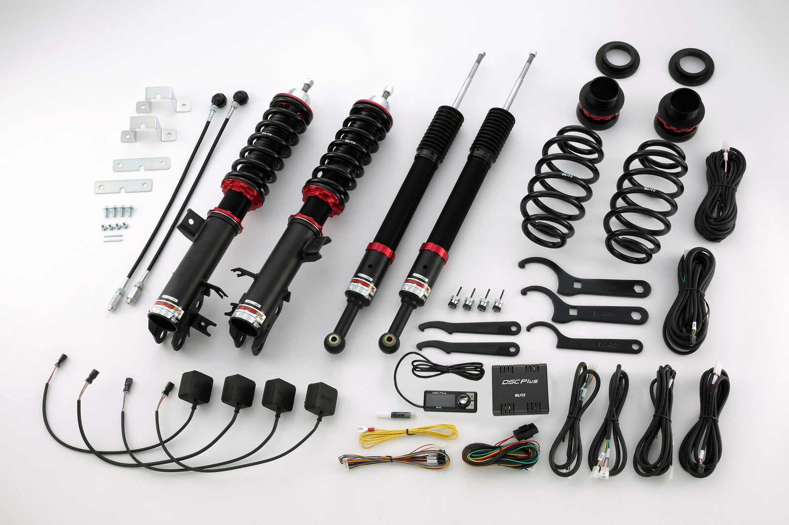 BLITZ ZZ-R DSC PLUS COILOVER SUSPENSION SET FOR HONDA VEZEL HYBRID RU3 LEB-H1 98329