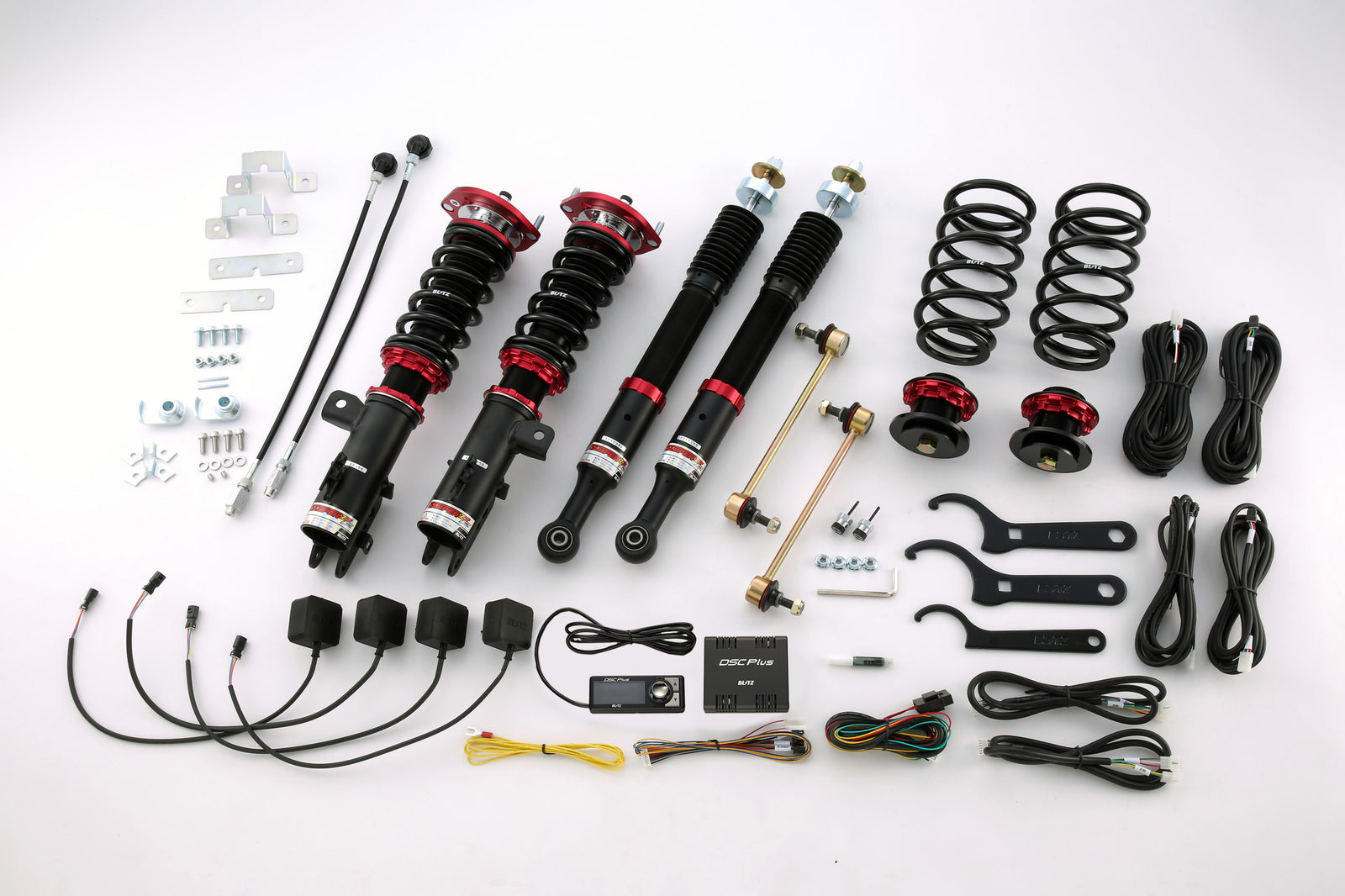 BLITZ ZZ-R DSC PLUS COILOVER SUSPENSION SET FOR TOYOTA COPEN GR SPORT LA400A KF-DET 98332