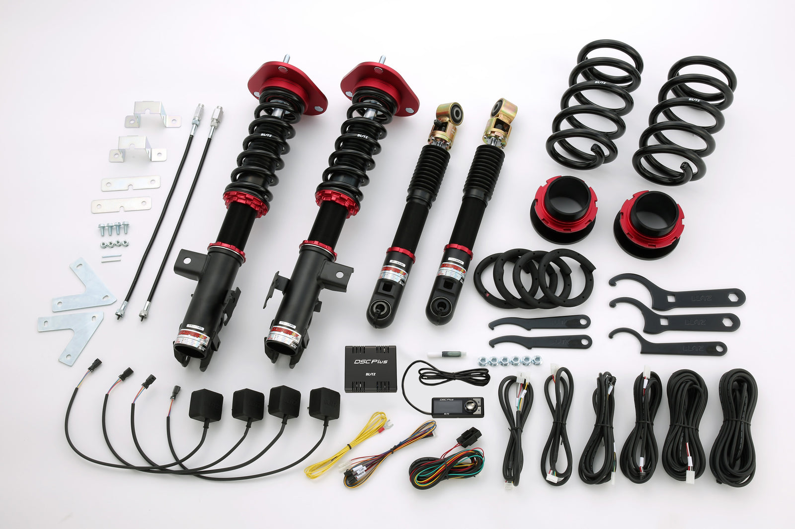 BLITZ ZZ-R DSC PLUS COILOVER SUSPENSION SET FOR TOYOTA ALPHARD AGH35W 2AR-FE 98347