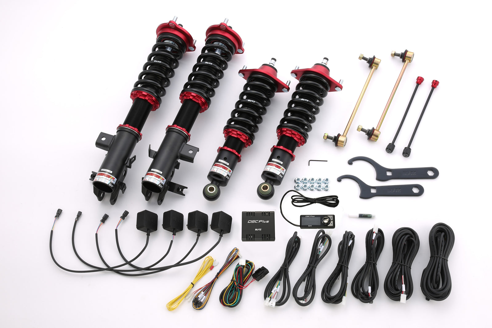 BLITZ ZZ-R DSC PLUS COILOVER SUSPENSION SET FOR HONDA JADE HYBRID FR4 LEB-H1 98357