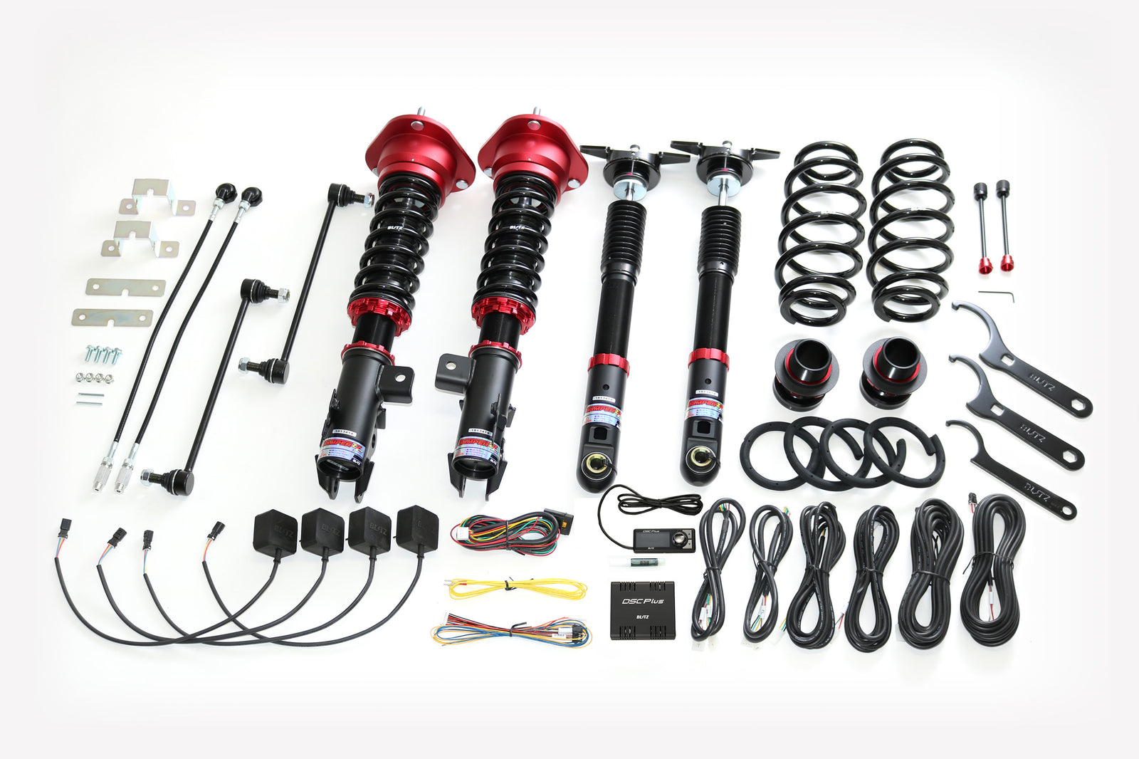 BLITZ ZZ-R DSC PLUS COILOVER SUSPENSION SET FOR TOYOTA C-HR NGX50 8NR-FTS 98374