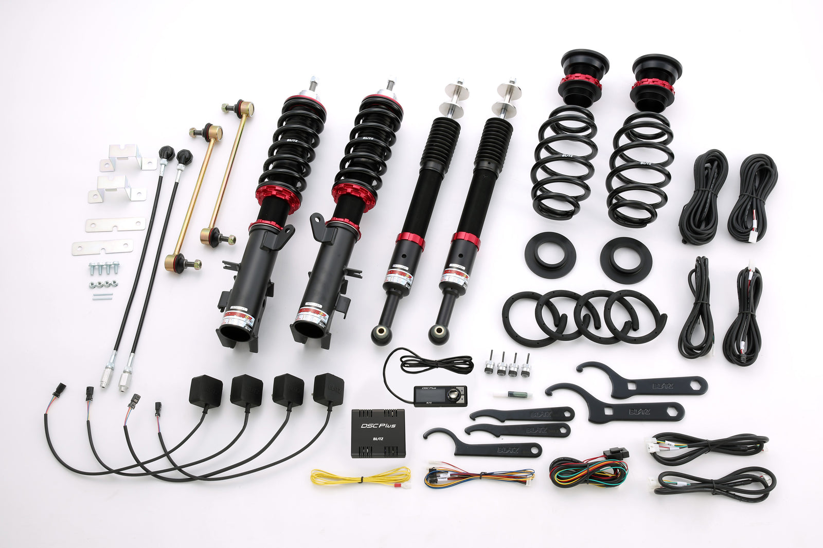 BLITZ ZZ-R DSC PLUS COILOVER SUSPENSION SET FOR HONDA FREED HYBRID GB7 LEB-H1 98378