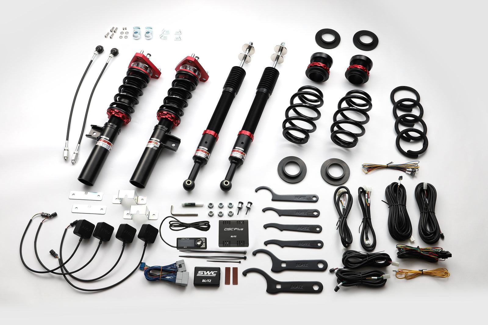 BLITZ ZZ-R DSC PLUS COILOVER SUSPENSION SET FOR HONDA CIVIC TYPE R FK2 K20C 98385