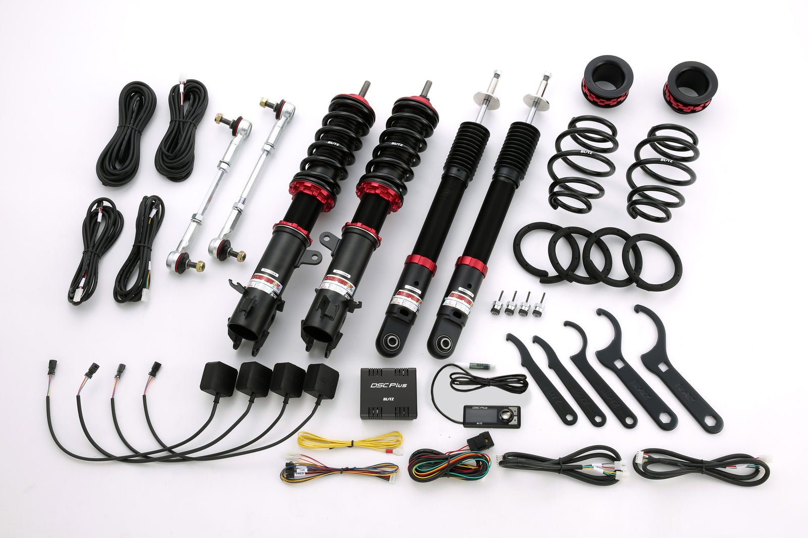 BLITZ ZZ-R DSC PLUS COILOVER SUSPENSION SET FOR SUZUKI BALENO WB42S K10C 98394