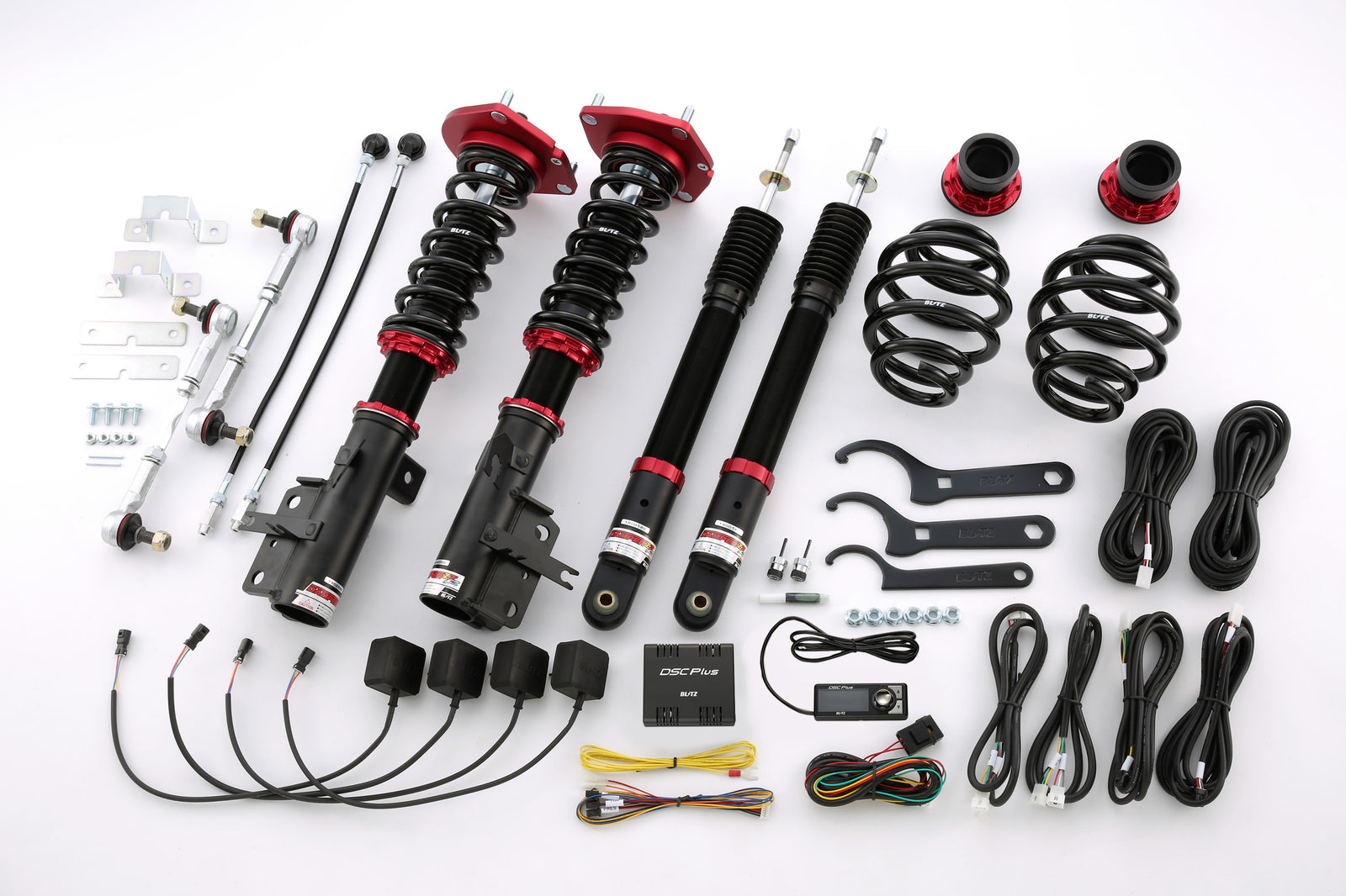 BLITZ ZZ-R DSC PLUS COILOVER SUSPENSION SET FOR NISSAN SERENA C25 CC25 MR20DE 98410
