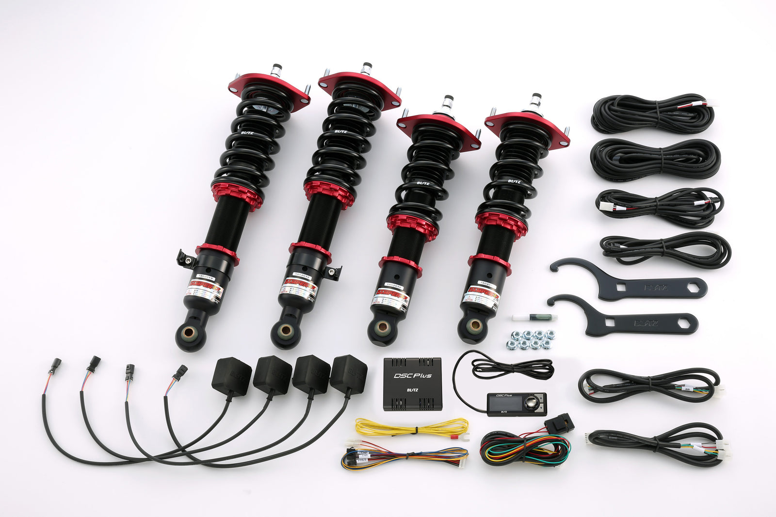 BLITZ ZZ-R DSC PLUS COILOVER SUSPENSION SET FOR MAZDA ROADSTER NB6C NB8C B6-ZE BP-ZE 98416