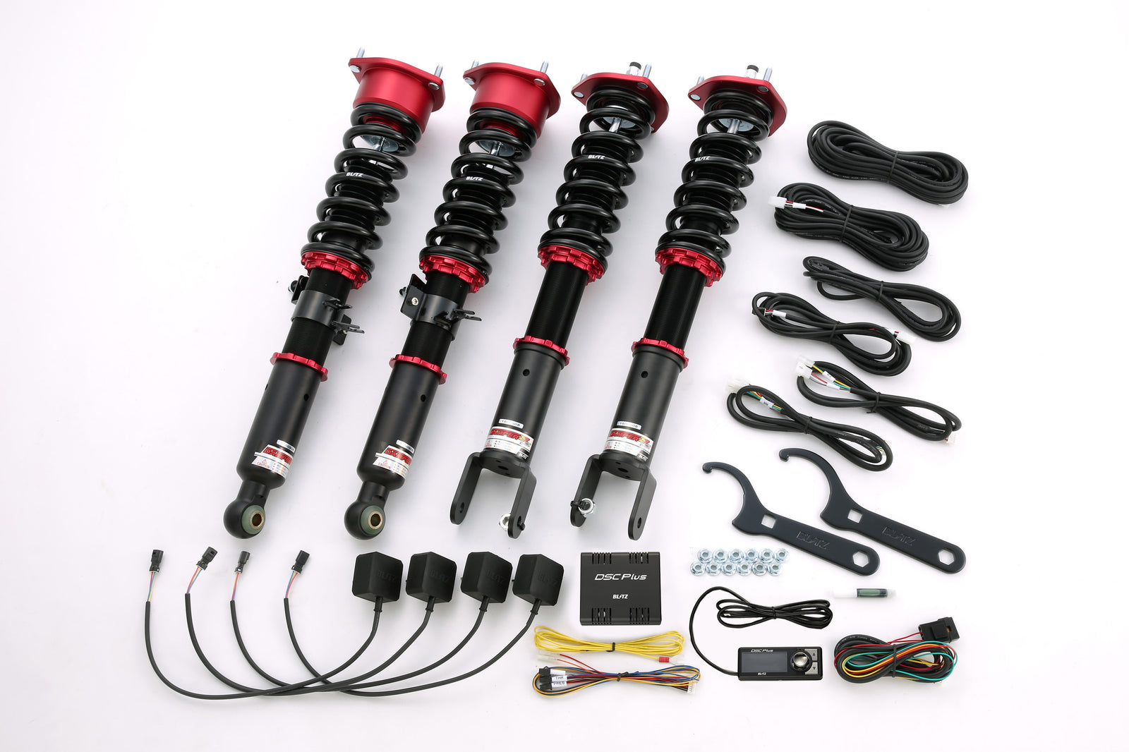 BLITZ ZZ-R DSC PLUS COILOVER SUSPENSION SET FOR NISSAN FUGA HYBRID HY51 VQ35-HM34 98440