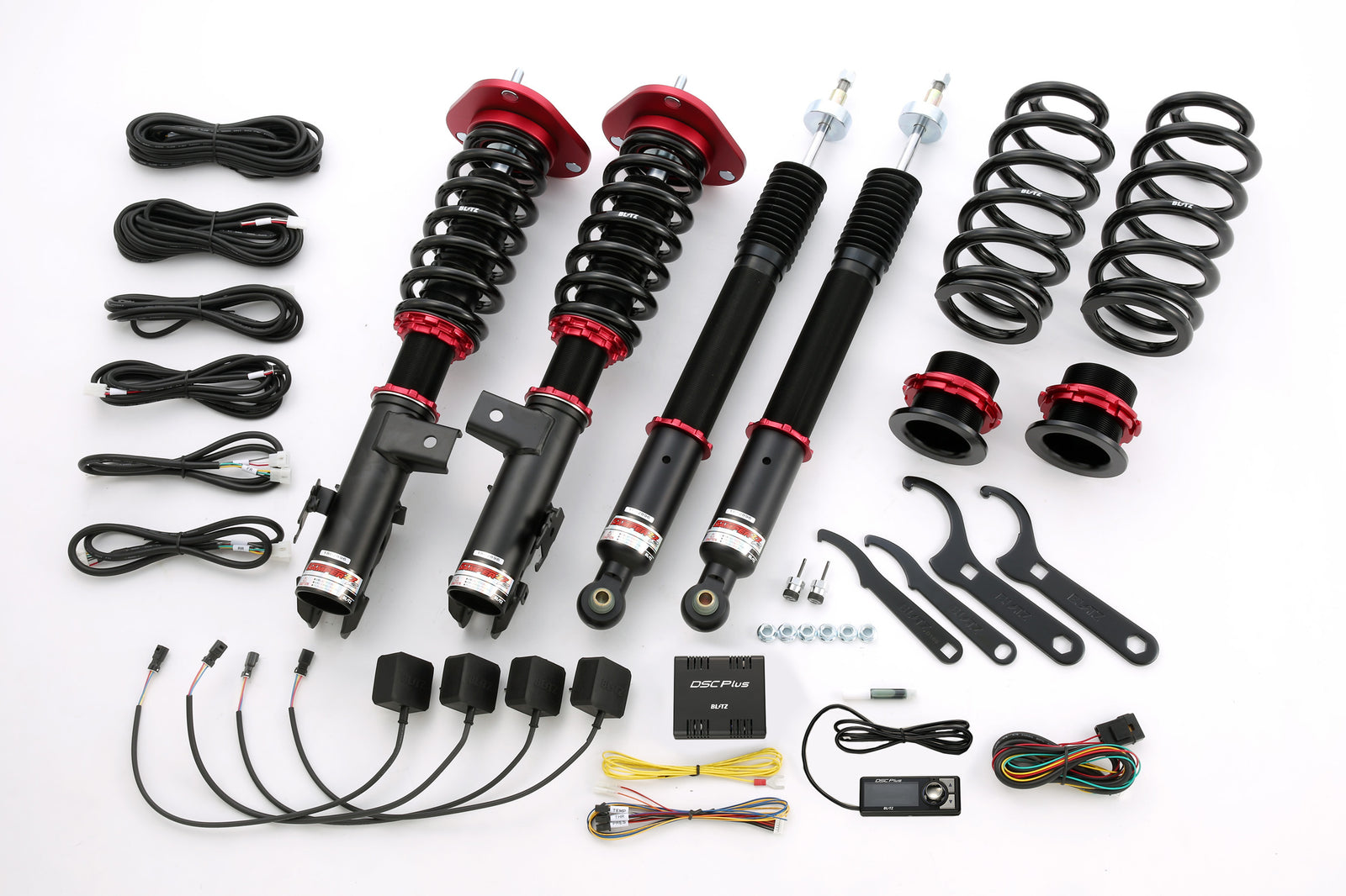 BLITZ ZZ-R DSC PLUS COILOVER SUSPENSION SET FOR TOYOTA VELLFIRE ANH25W GGH25W 2AZ-FE 2GR-FE 98459