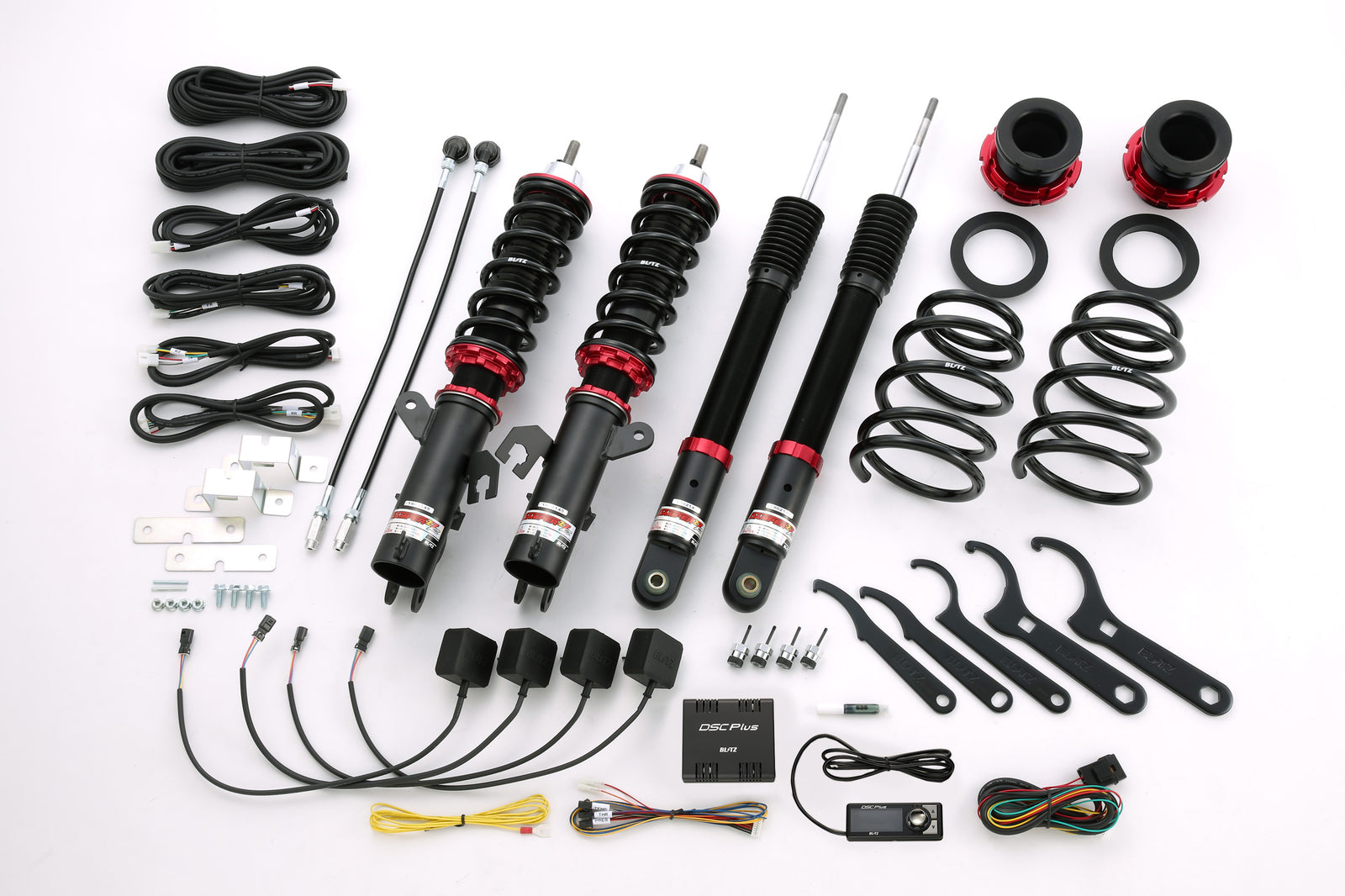 BLITZ ZZ-R DSC PLUS COILOVER SUSPENSION SET FOR NISSAN MARCH NISMO K13 MODIFIED HR15DE 98463