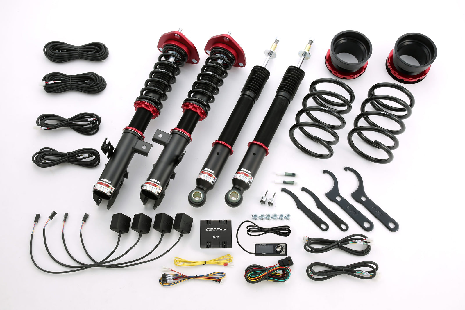 BLITZ ZZ-R DSC PLUS COILOVER SUSPENSION SET FOR TOYOTA VOXY AZR60G 1AZ-FSE 98476