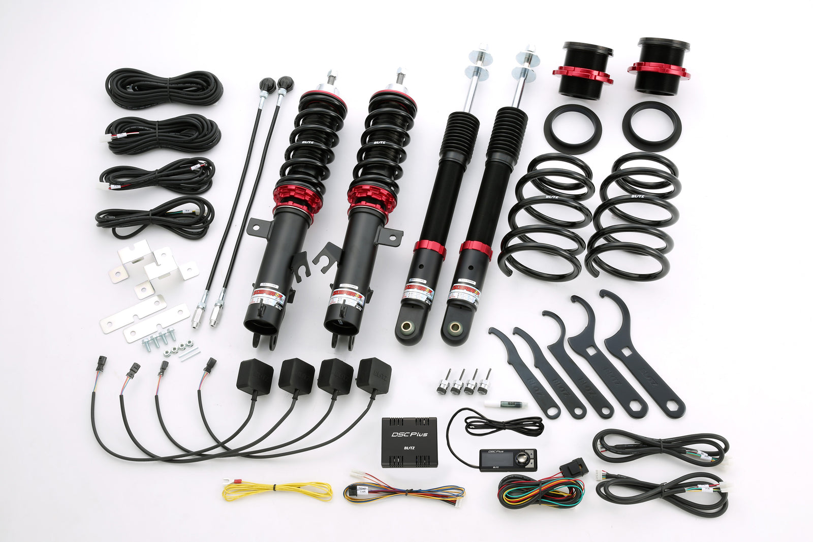 BLITZ ZZ-R DSC PLUS COILOVER SUSPENSION SET FOR NISSAN NOTE AUTECH E12 HR12DE 98493