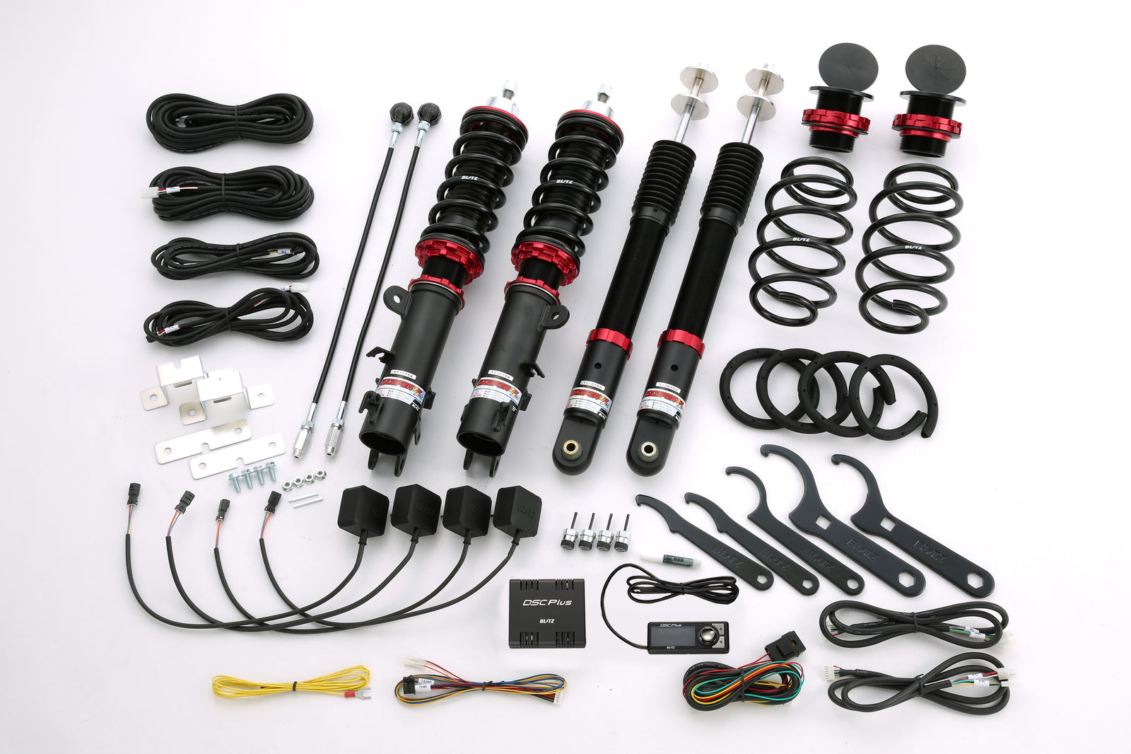 BLITZ ZZ-R DSC PLUS COILOVER SUSPENSION SET FOR HONDA N-WGN JH1 S07A (TURBO NA) 98495