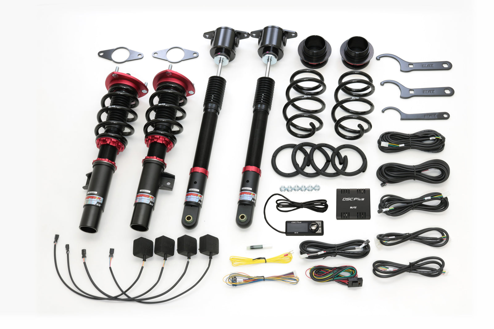 BLITZ ZZ-R DSC PLUS COILOVER SUSPENSION SET FOR MAZDA MAZDA3 FASTBACK BP5P P5-VPS 98534